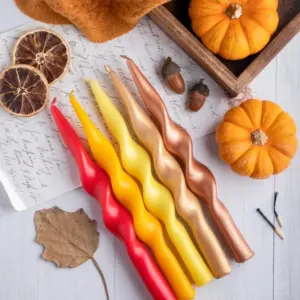 پک هدیه شمع قلمی گیسو