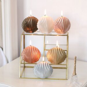 پک هدیه شمع صدف