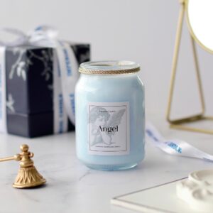 شمع جار عطری بزرگ فرشته