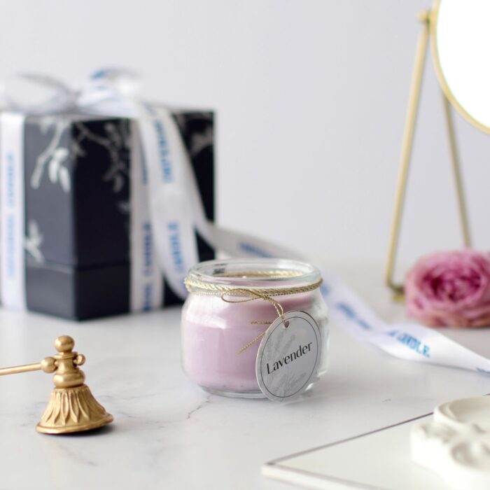 شمع جار عطری کوچک لوندر