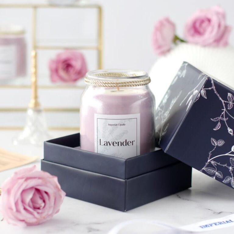 شمع جار عطری بزرگ لوندر