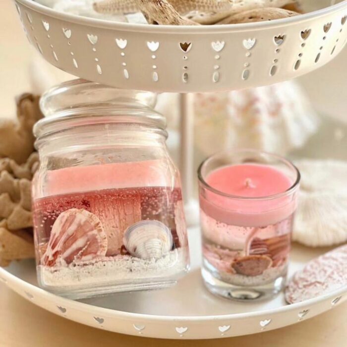 شمع لیوانی عطری دریایی