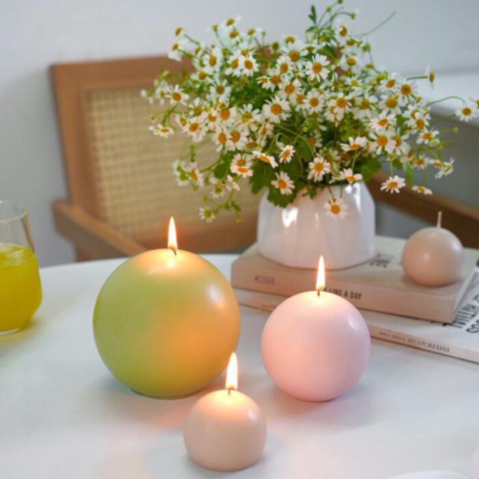 شمع کره ای سایز بزرگ
