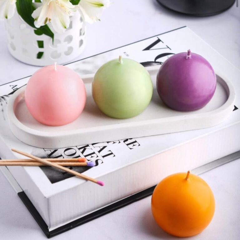 شمع کره ای سایز کوچک