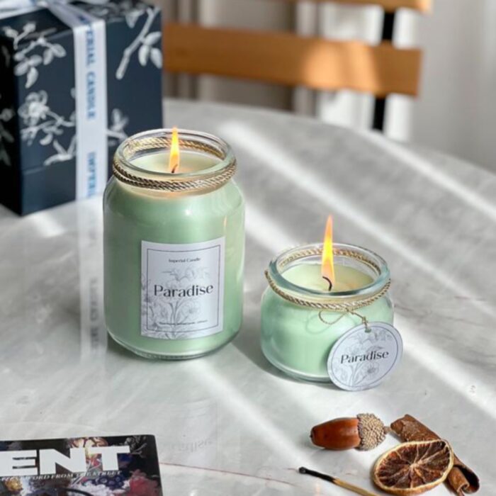 شمع جار عطری بهشت