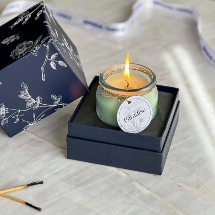 شمع جار عطری کوچک بهشت