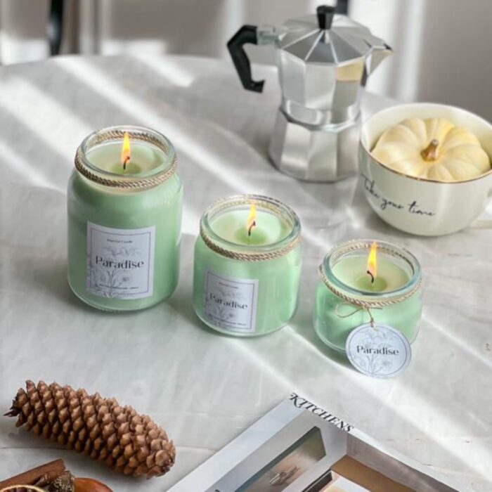 شمع جار عطری بهشت