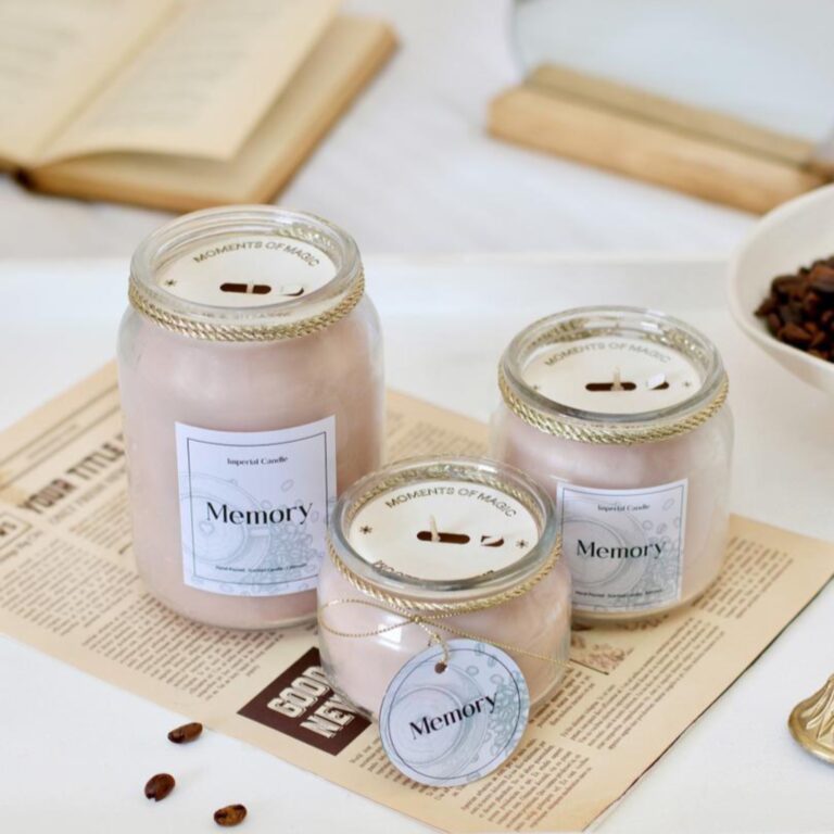 شمع جار عطری خاطره