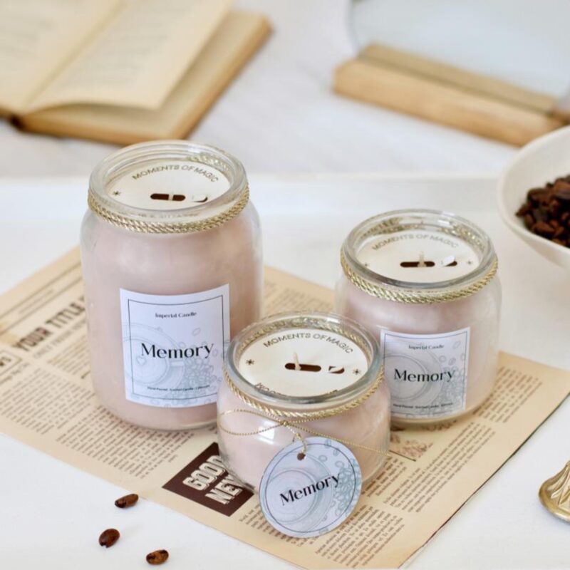 شمع جار عطری خاطره