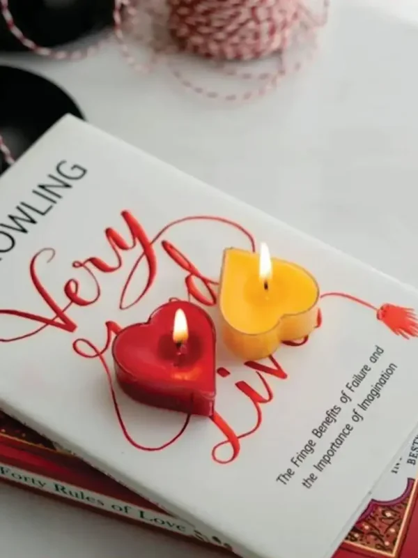 خرید شمع وارمر عطری مدل قلبی از برند شمع ایمپریال